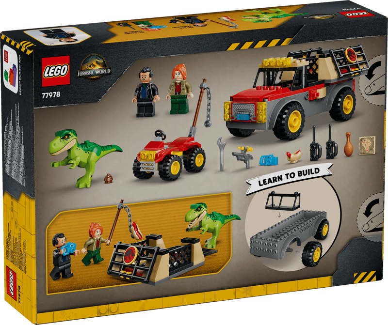 LEGO Jurassic World Transporter für den Jungen T.Rex 77978