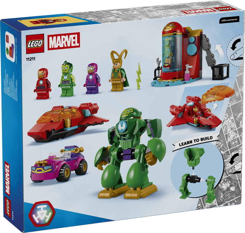 LEGO Disney Junior Marvel Loki vs. Team Iron Man 11211