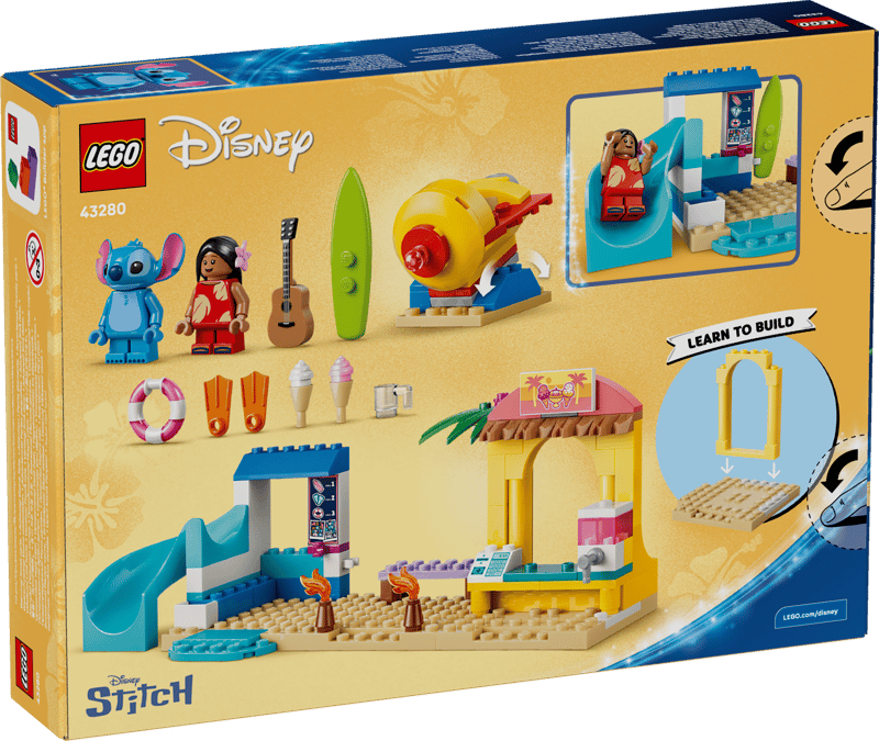 LEGO Disney™ Spaß am Strand mit Lilo und Stitch 43280