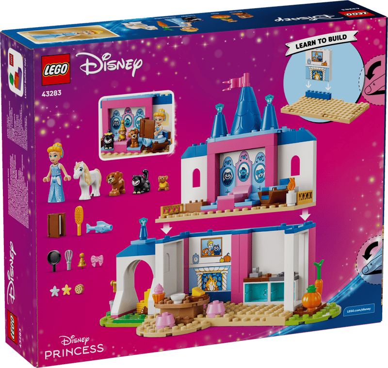 LEGO Disney™ Cinderellas Tierpalast 43283