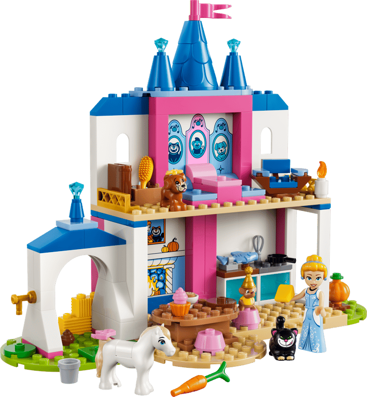 LEGO Disney™ Cinderellas Tierpalast 43283