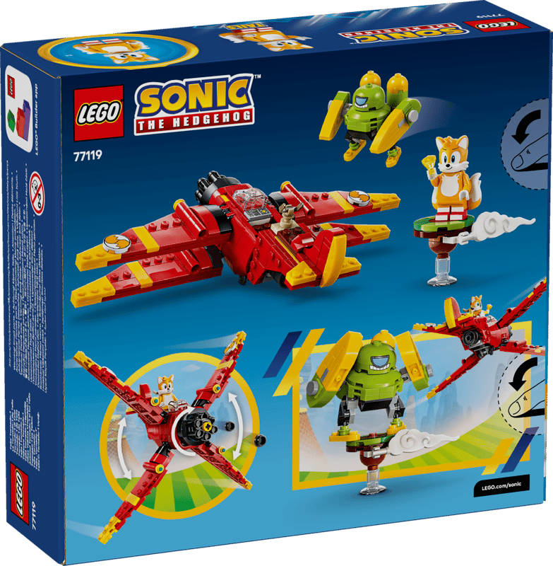 LEGO Sonic the Hedgehog™ Tails' Tornado-1 77119