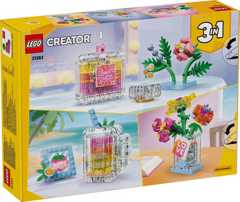 LEGO Creator Parfümflasche mit Blumendeko 31383