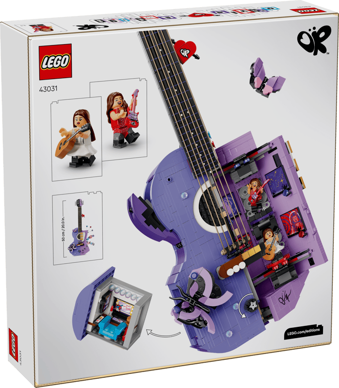 LEGO Editions Music Olivia Rodrigos Gitarre 43031