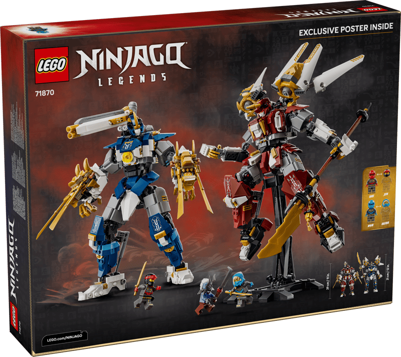 LEGO Ninjago Die Zwillings-Titanmechs 71870