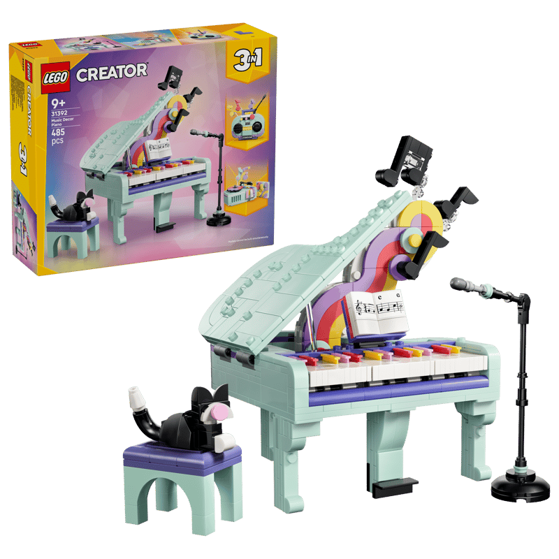LEGO Creator Deko-Klavier mit Katze 31392