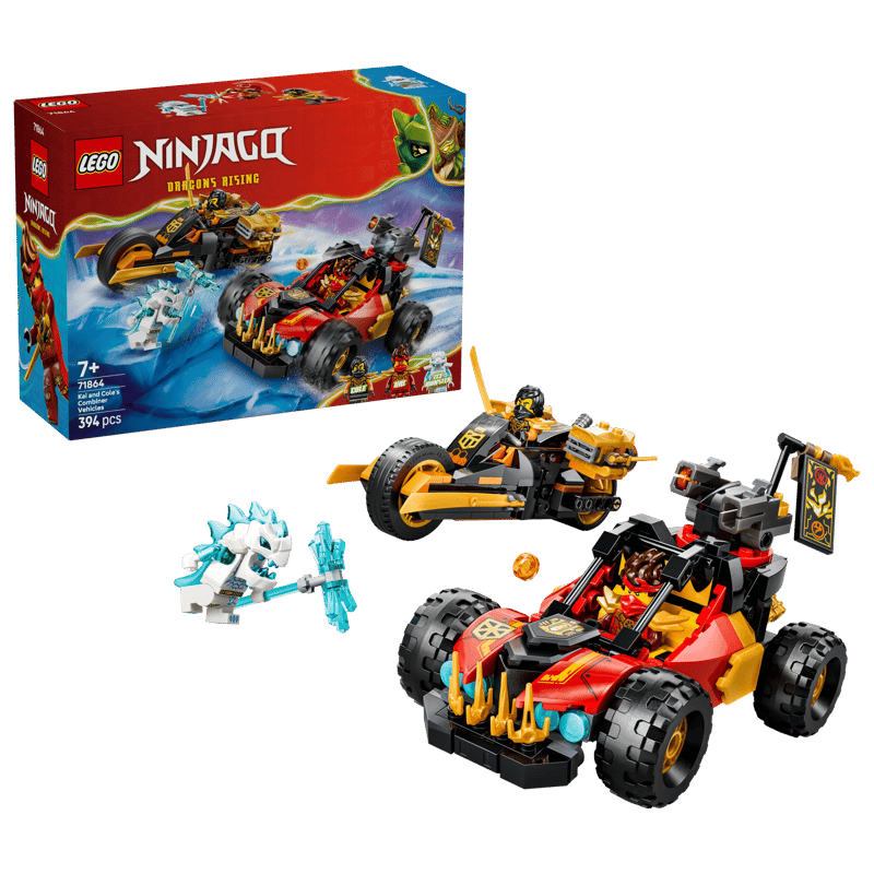 LEGO Ninjago Kais und Coles Kombi-Flitzer 71864