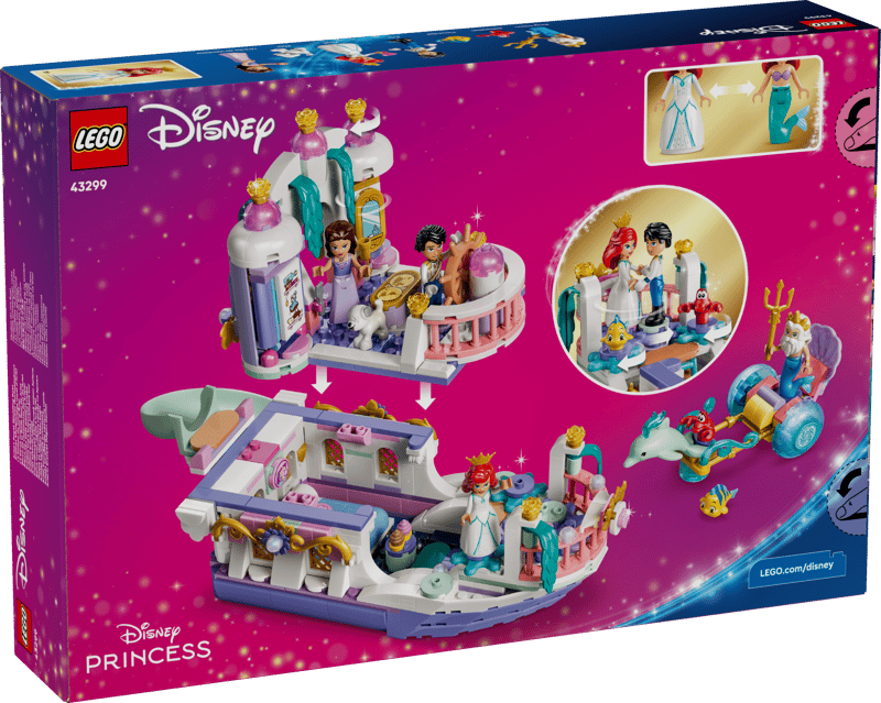 LEGO Disney™ Arielles Königliches Hochzeitsboot 43299