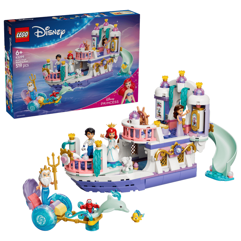 LEGO Disney™ Arielles Königliches Hochzeitsboot 43299