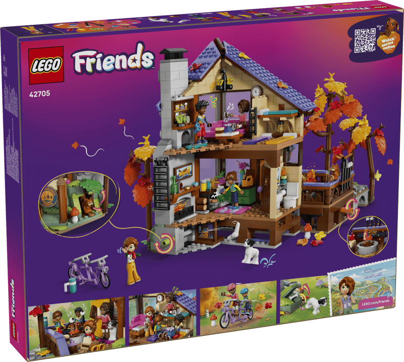 LEGO LEGO Friends Gemütliche Hütte im Herbstwald 42705