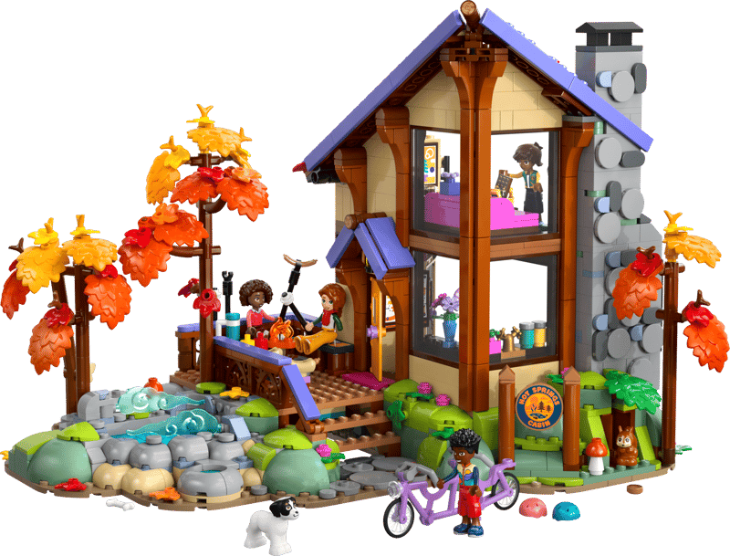 LEGO LEGO Friends Gemütliche Hütte im Herbstwald 42705