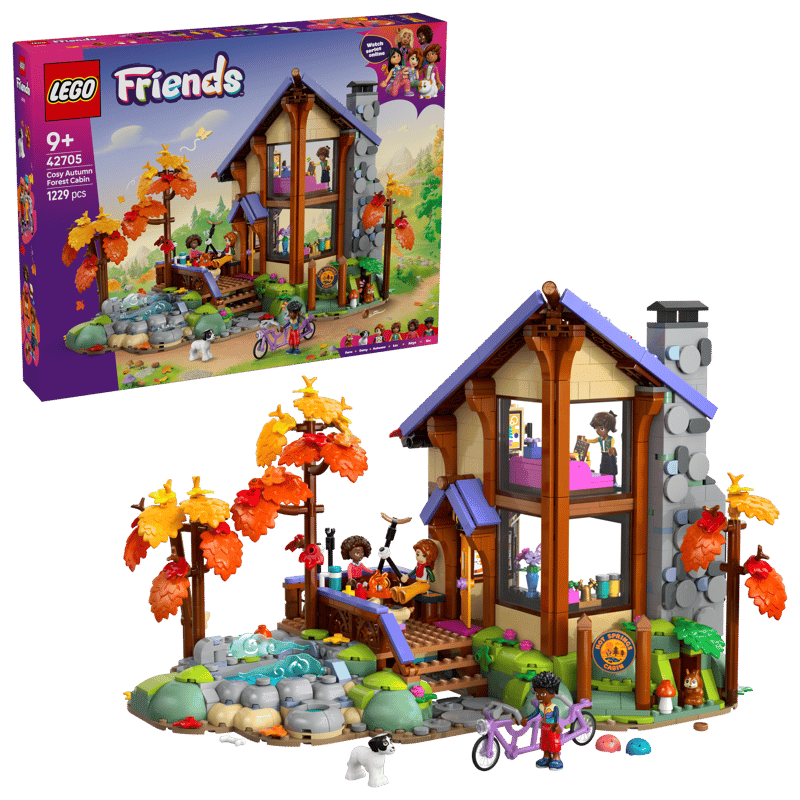 LEGO LEGO Friends Gemütliche Hütte im Herbstwald 42705