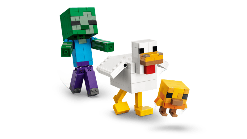 LEGO Minecraft Hühnerreiter 21582