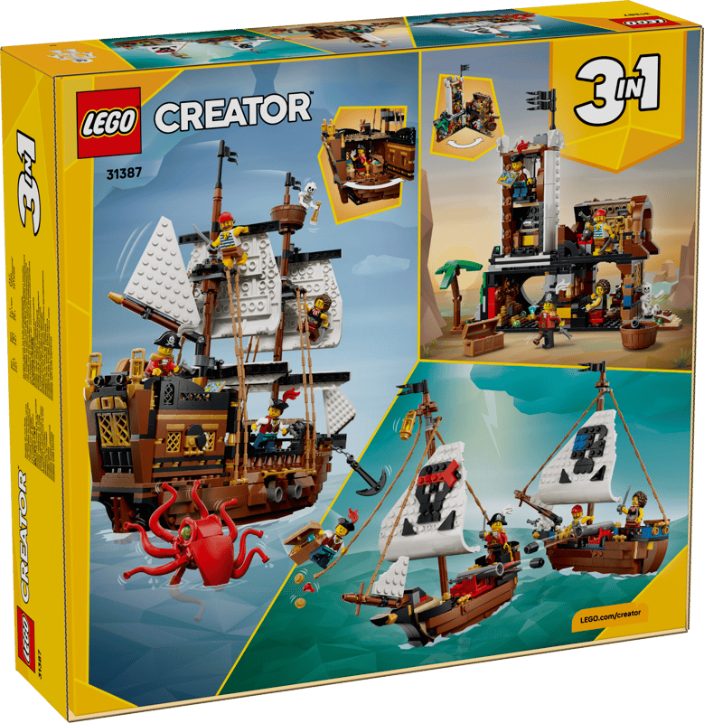 LEGO Creator Legendäres Piratenschiff 31387