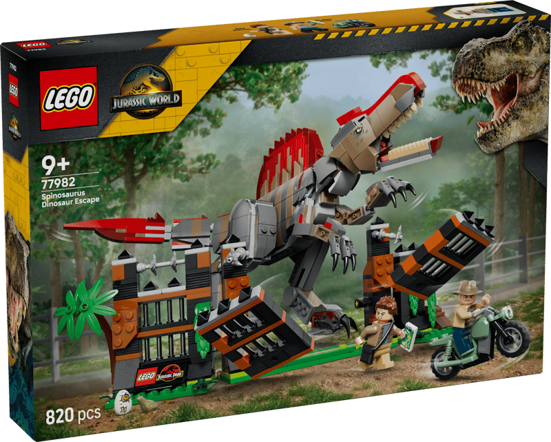 LEGO Jurassic World Flucht des Spinosaurus 77982
