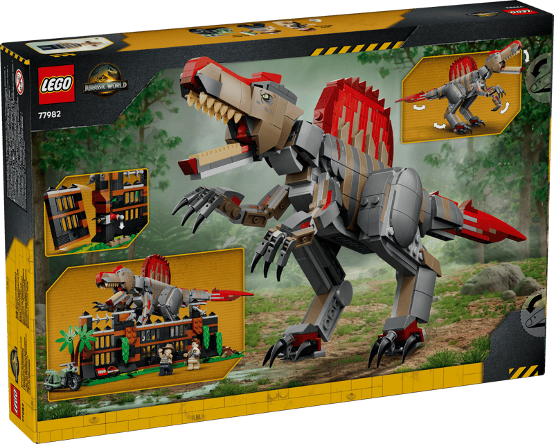 LEGO Jurassic World Flucht des Spinosaurus 77982