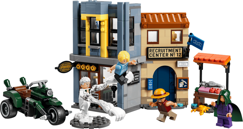 LEGO ONE PIECE Showdown mit Kapitän Smoker 75642