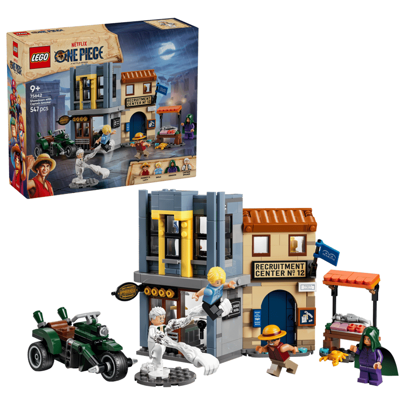 LEGO ONE PIECE Showdown mit Kapitän Smoker 75642