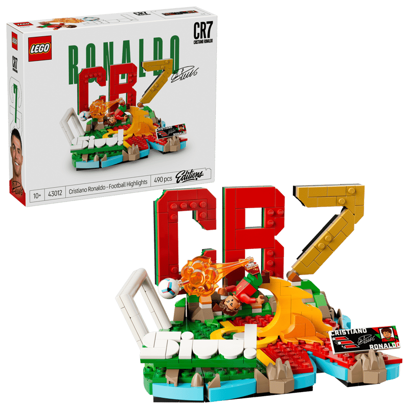 LEGO® Editions Cristiano Ronaldo – Fußball-Highlights 43012