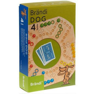 Brändi Dog Familienspiel Dog 4-er Set Schachtel deutsch