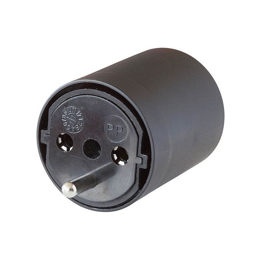 Brennenstuhl Fix-Adapter 3-polig schwarz