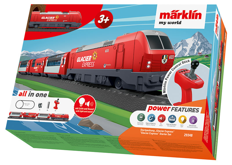 Märklin World 29348 H0 Startpackung Glacier Express