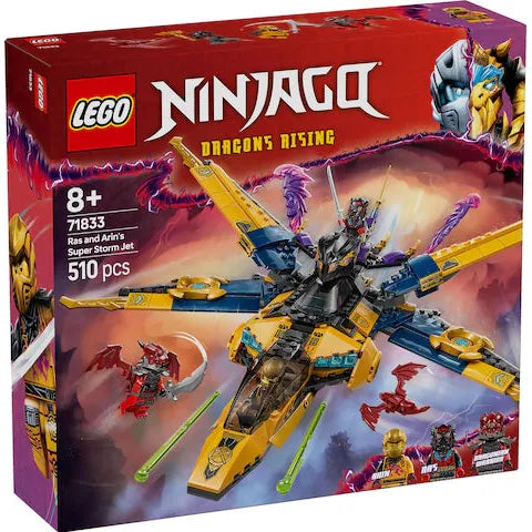 LEGO NINJAGO Ras und Arins Super-Sturmflieger 71833