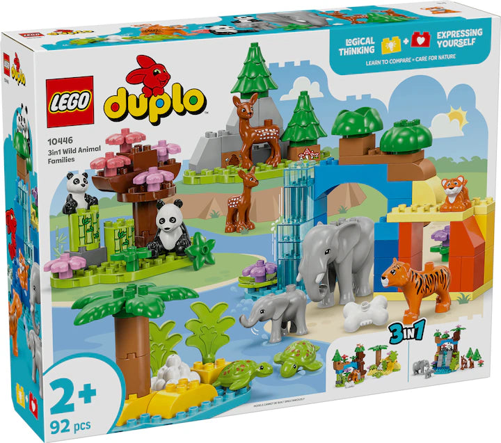 LEGO DUPLO Wildtier-Familien 3-in-1-Set 10446
