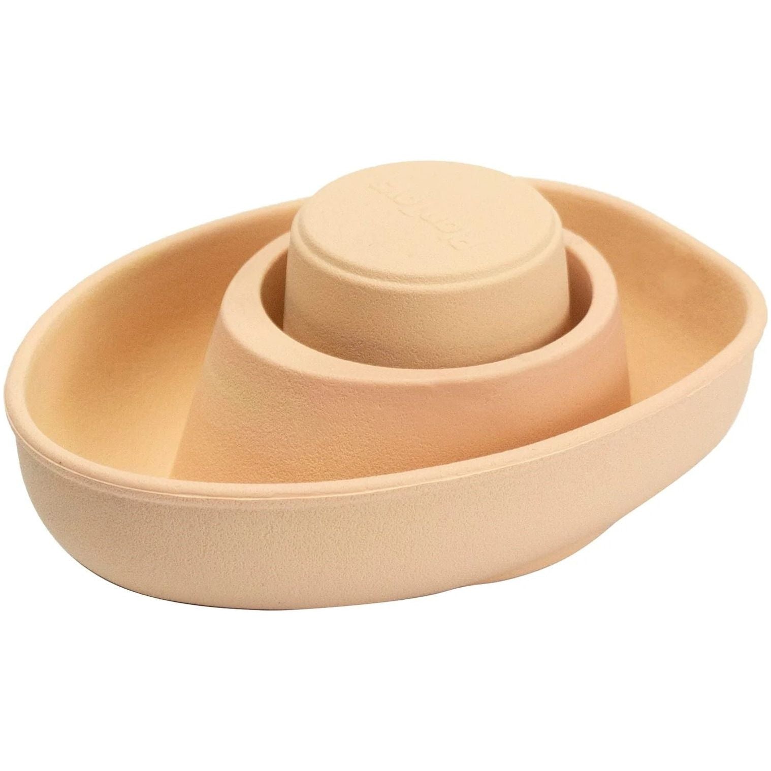 Schlauchboot pastellorange