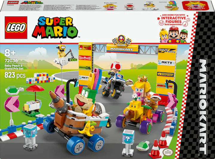 LEGO Super Mario Mario Kart™ – Baby Peach & Grand Prix–Set 72036