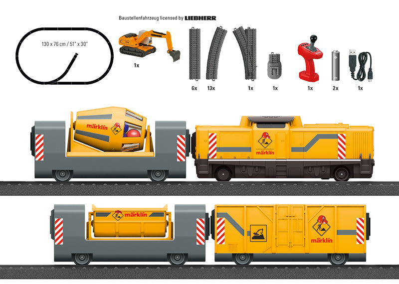 Märklin My world - Startpackung Baustelle