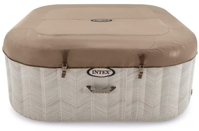 Intex Chevron Deluxe Square Bubble Spa Set