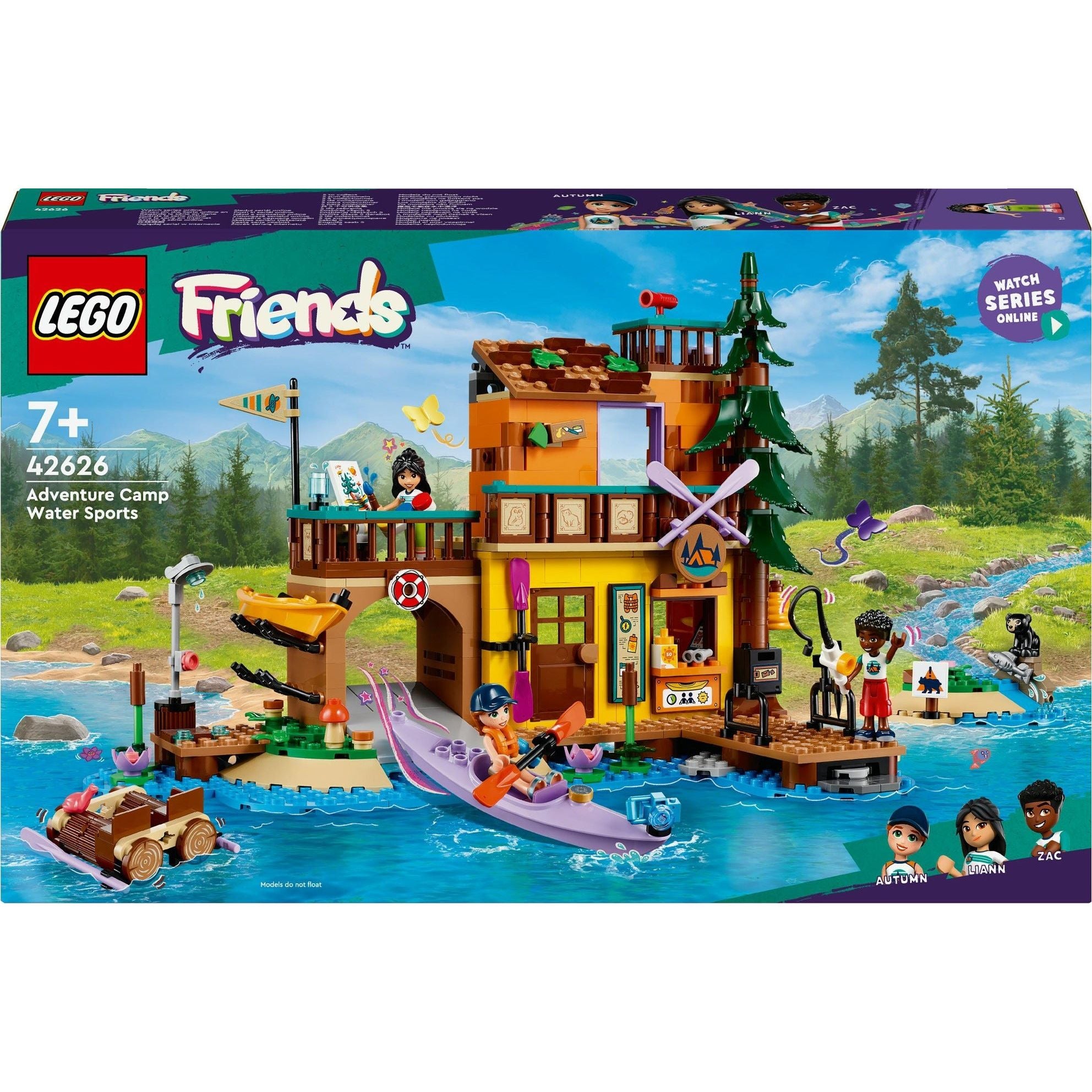 LEGO Friends Abenteuercamp mit Kayak 42626