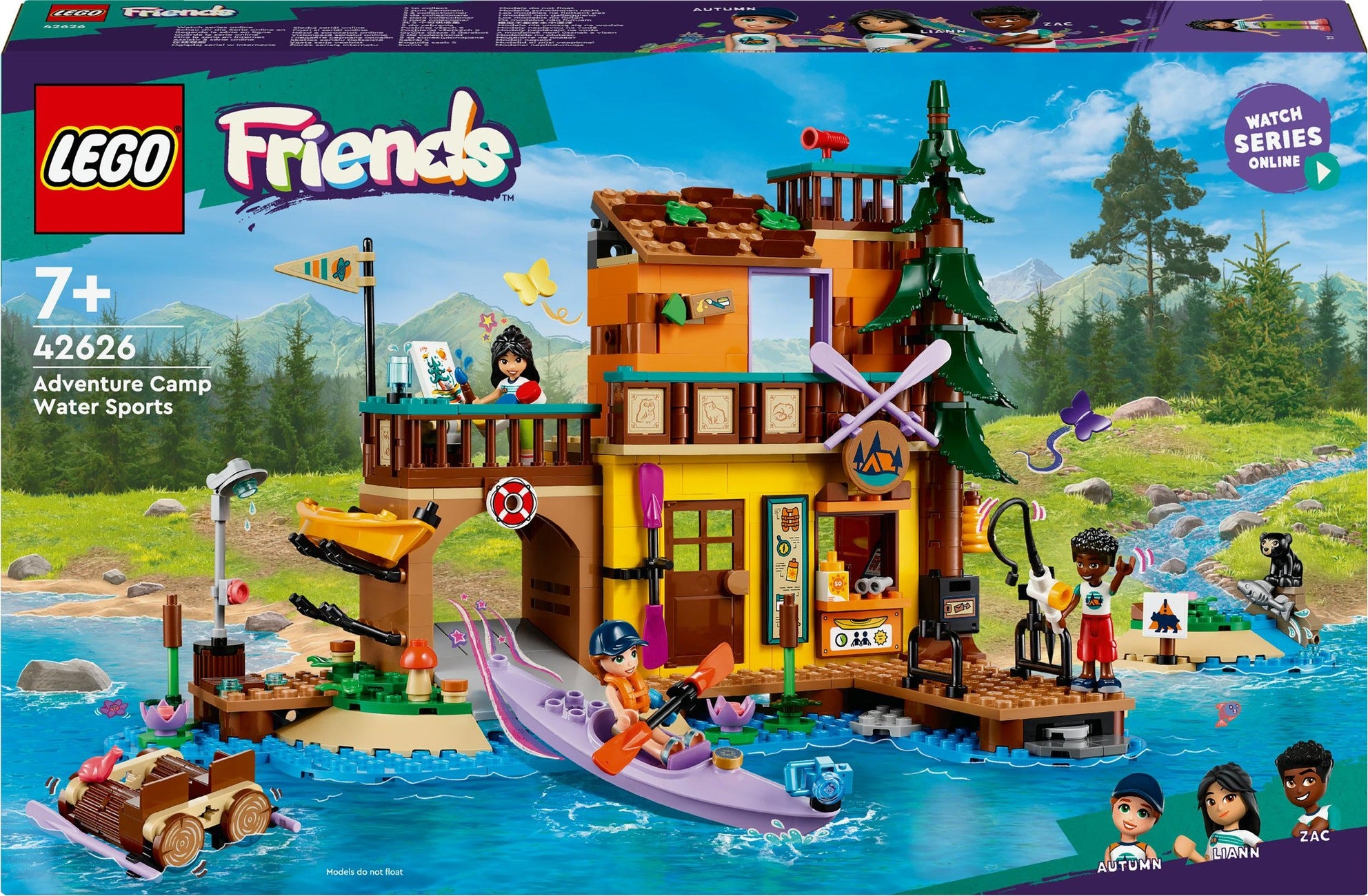 LEGO Friends Abenteuercamp mit Kayak 42626