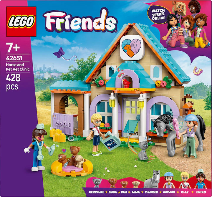 LEGO Friends Tierarztpraxis für Pferde und Haustiere 42651