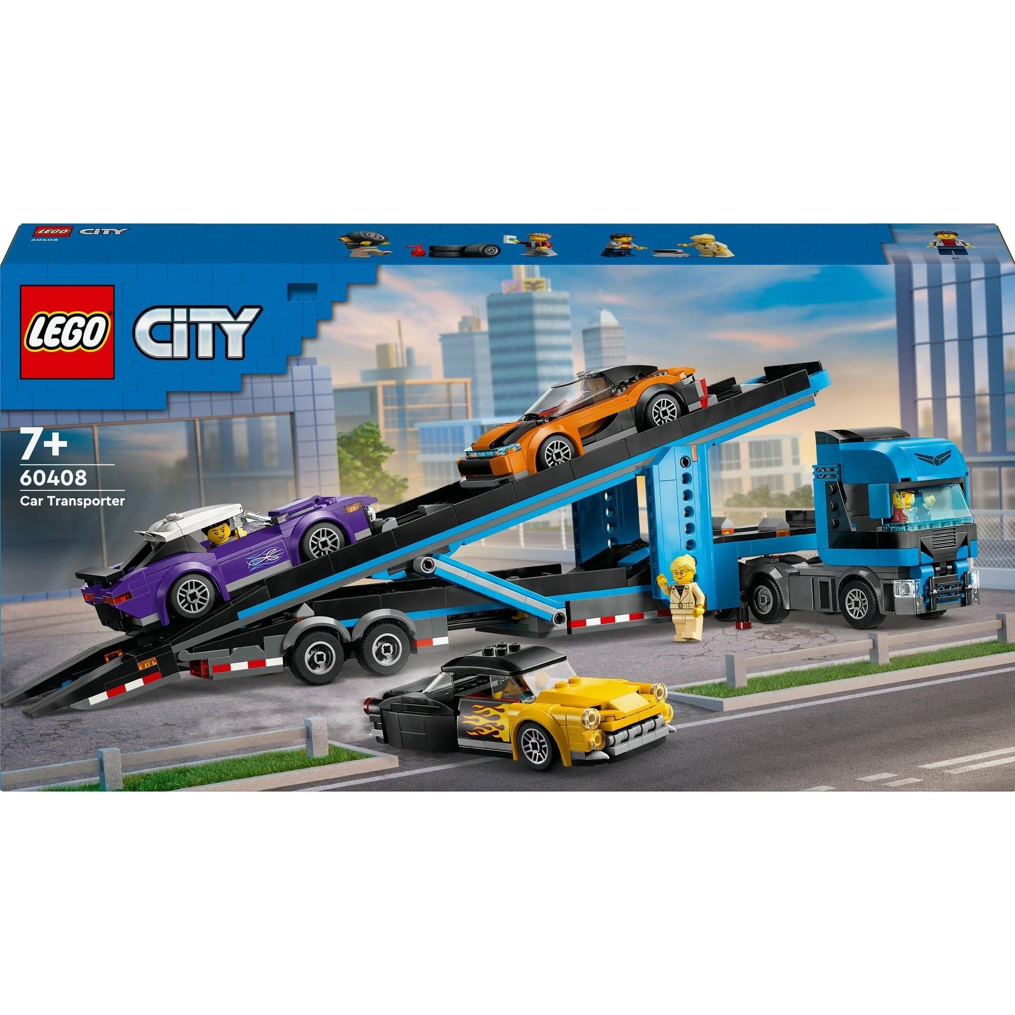 LEGO City Autotransporter mit Sportwagen 60408