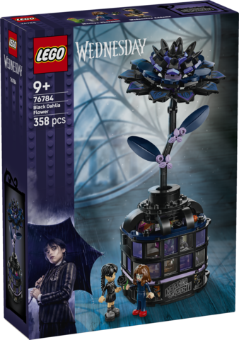 LEGO Wednesday Schwarze Dahlie 76784
