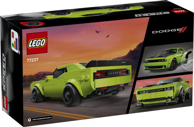LEGO Speed Champions Dodge Challenger SRT Hellcat Sportwagen 77237
