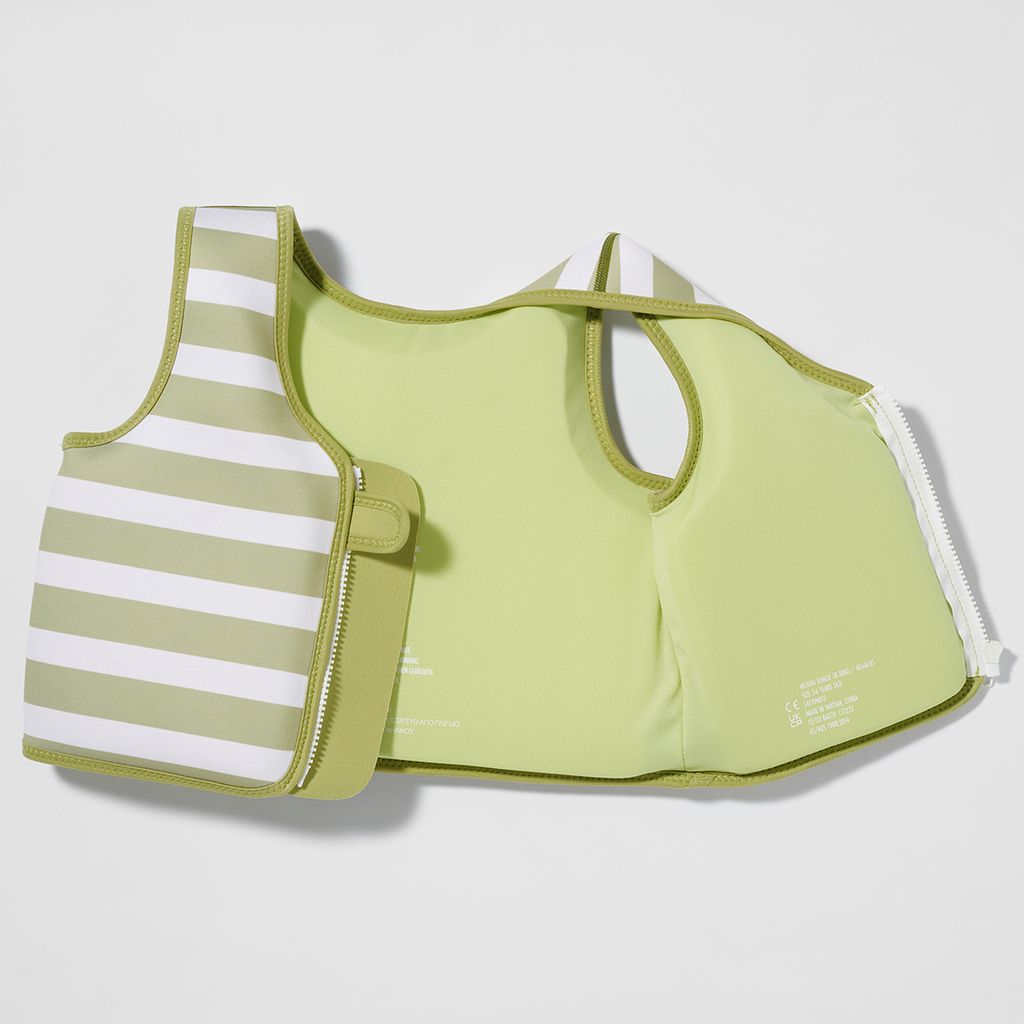 Sunnylife Kinder Schwimmweste 3-6 Into the Wild Khaki