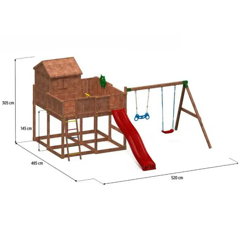 Fungoo SET  MY SPACE XL MOVE slide RED