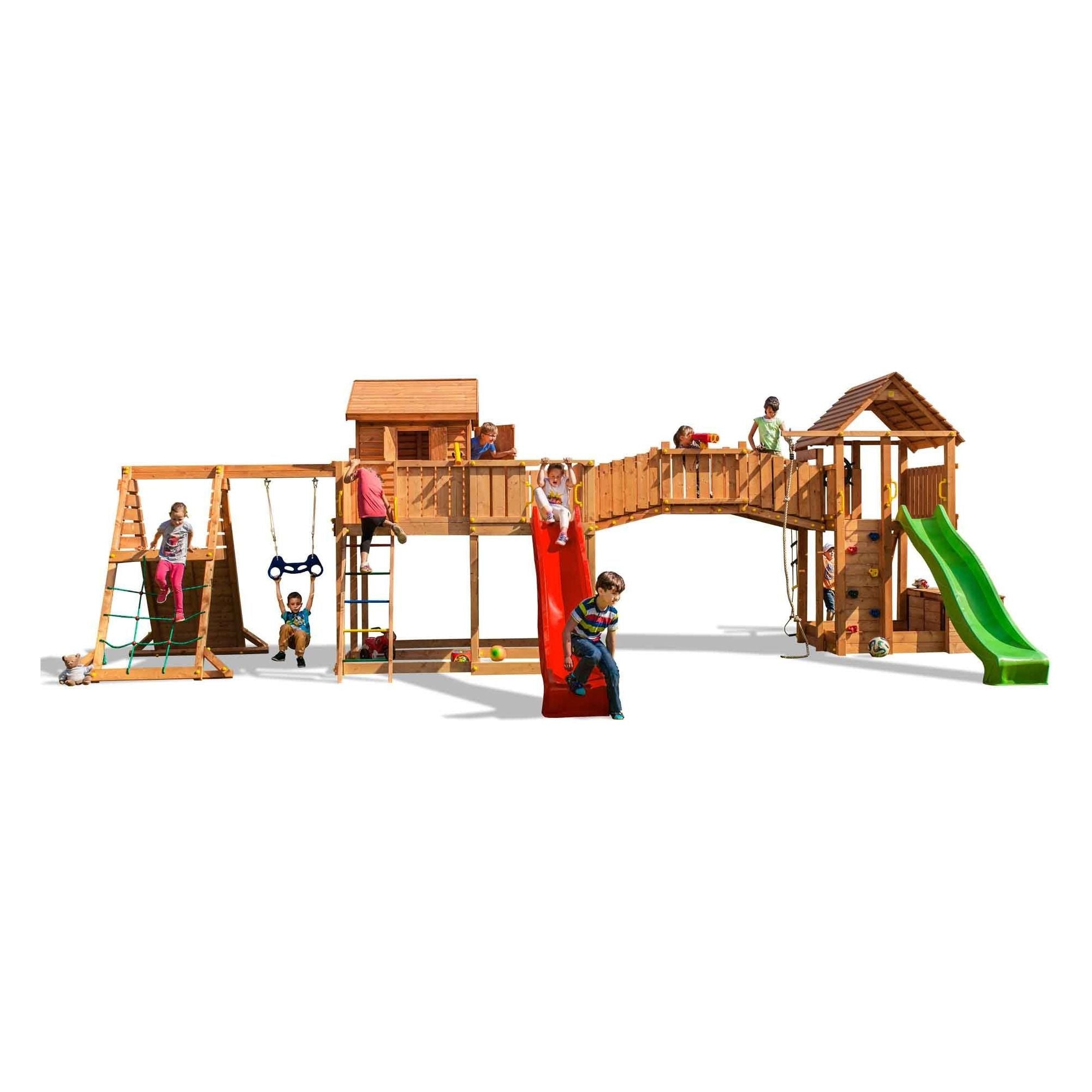 MAXI SET Fungoo SPIDER LAND slide RED,GREEN