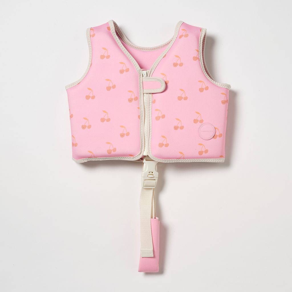 Sunnylife Kinder Schwimmweste 2-3 Cotton Candy Cherry