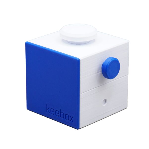 Keebox Rätselspiel blau