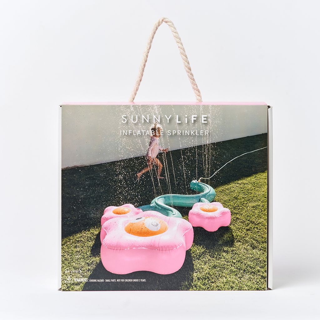 Sunnylife  Aufblasbarer Sprinkler Poppy the Peach Multi