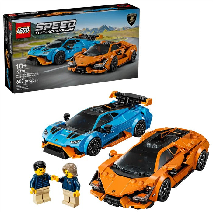LEGO Speed Champions Lamborghini Revuelto und Huracán STO 77238