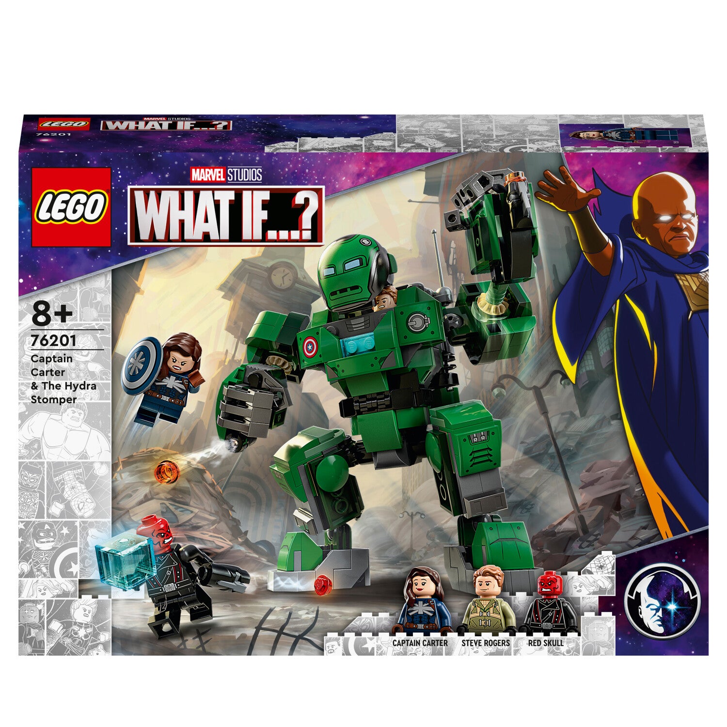 LEGO Marvel Super Heroes Captain Carter und der Hydra-Stampfer 76201