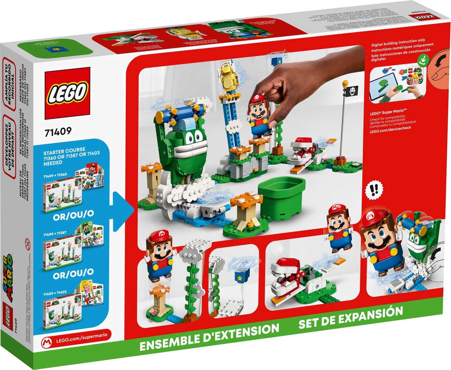 LEGO Super Mario Big Spike's Cloudtop Challenge 71409
