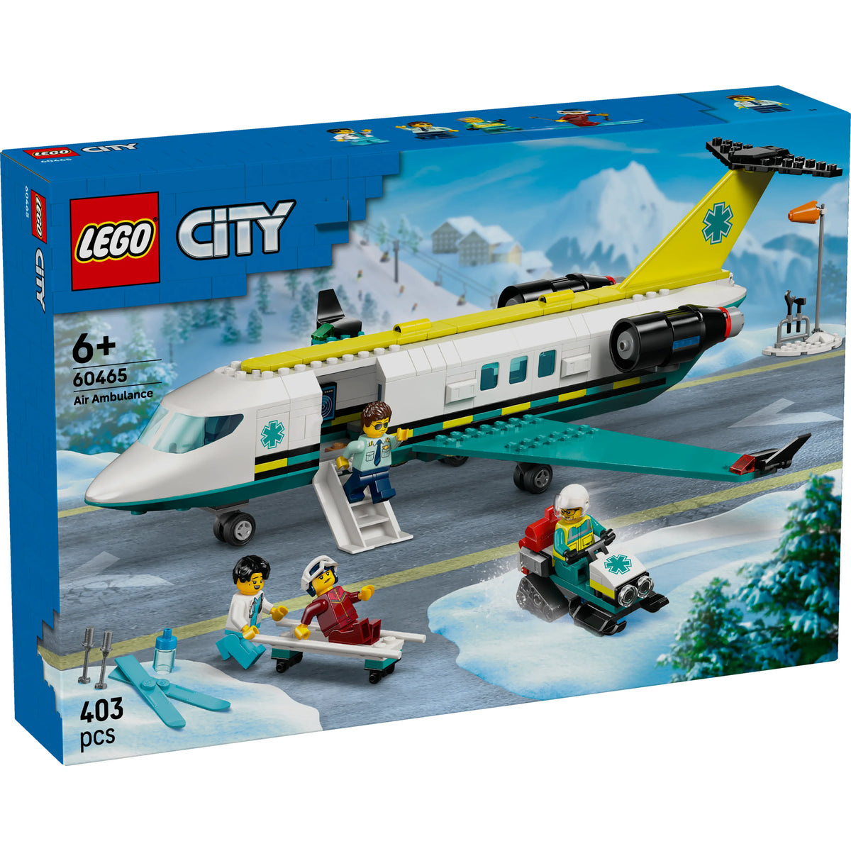 LEGO City Notfallrettungsflugzeug 60465