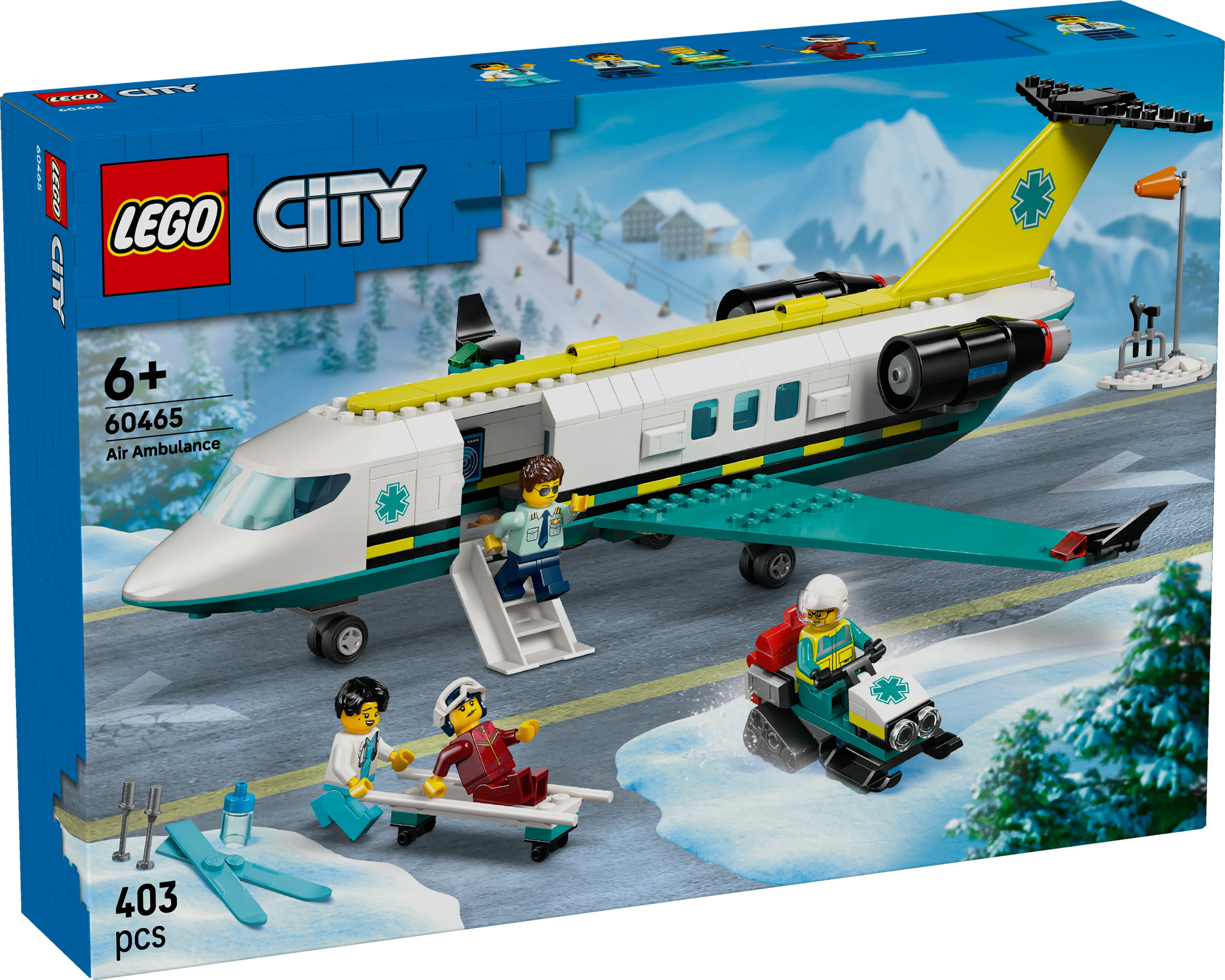 LEGO City Notfallrettungsflugzeug 60465