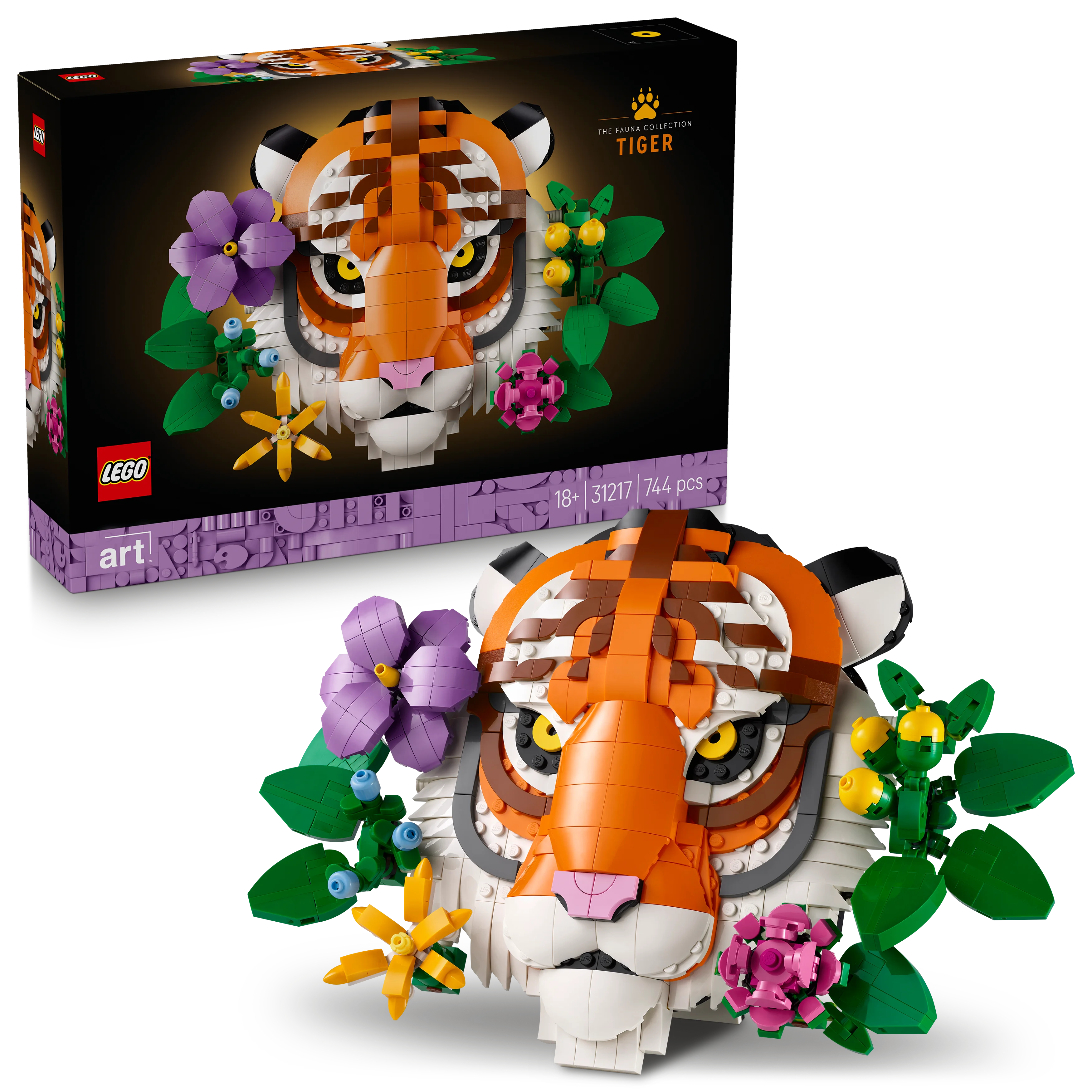LEGO ART Fauna Collection - Tiger 31217